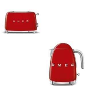 Joyces  Smeg Red Kettle and Toaster Bundle