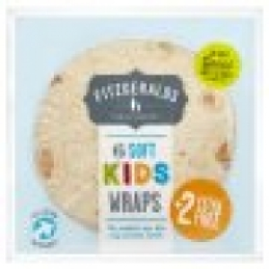 Tesco  Fitzgeralds 6 Kids Wraps Plus 2 Free