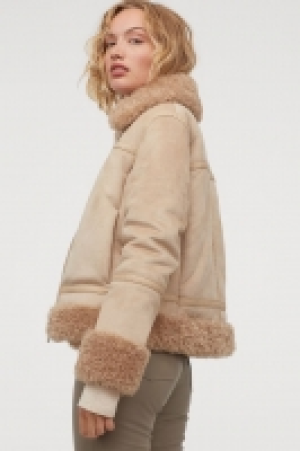 Faux shearling-lined jacket 35.00 €