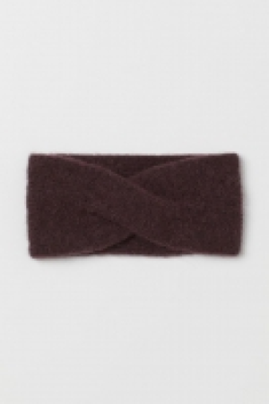 HM  Knitted wool-blend headband