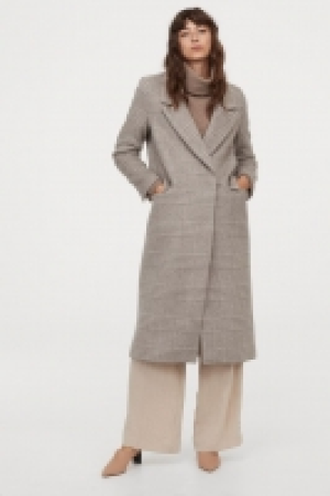 HM  Long wool-blend coat