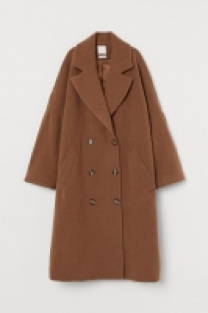 Double-breasted wool-mix coat 55.00 €