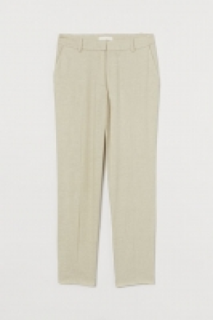 Linen-blend cigarette trousers 13.00 €