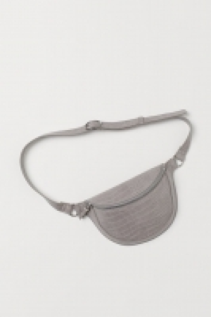 HM  Crocodile-patterned waist bag