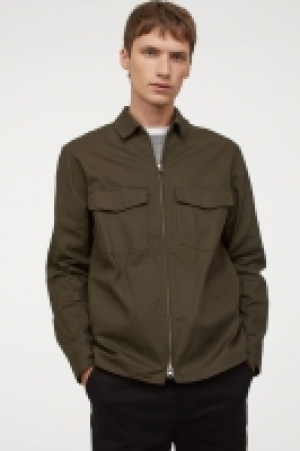 Cotton twill shirt jacket 23.00 €