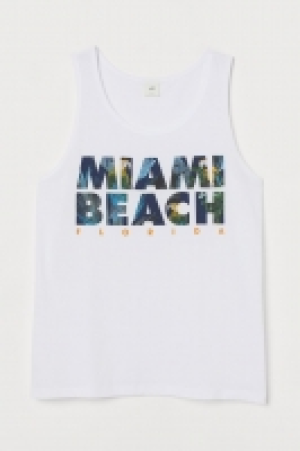HM  Vest top with a motif