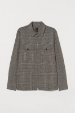 Linen-blend shirt jacket 25.00 €