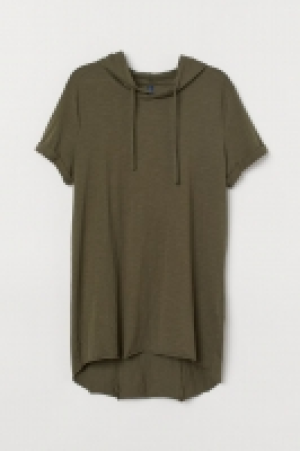 HM  Long hooded T-shirt