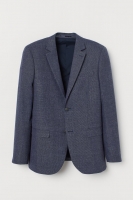 HM  Linen-blend jacket Slim Fit