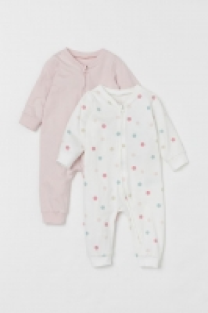 2-pack zip-up pyjamas 13.00 €