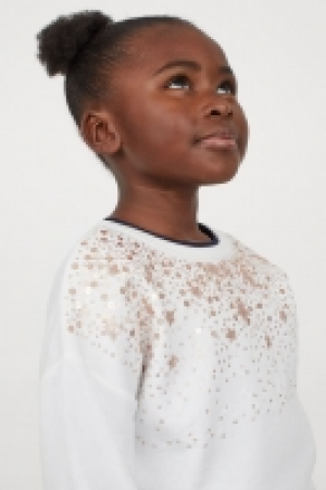 HM  Sequined sweatshirt