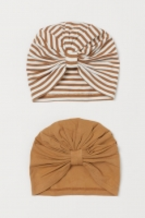 2-pack cotton turbans 5.00 €