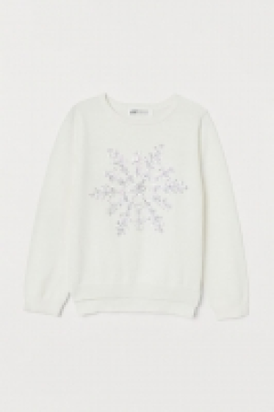 Sequin-motif jumper 9.00 €