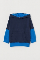 HM  Block-coloured hoodie