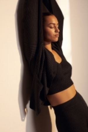 Rib-knit cardigan 15.00 €