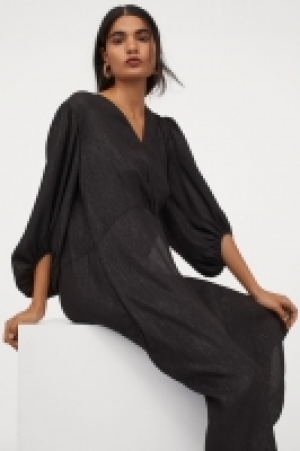 Balloon-sleeved wrap dress 11.00 €