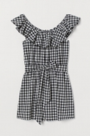 Flounce-trimmed playsuit 21.00 €