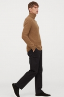 HM  Lambswool polo-neck jumper