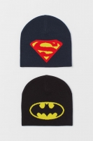 HM  2-pack knitted hats