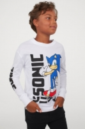 Printed jersey top 9.99 €