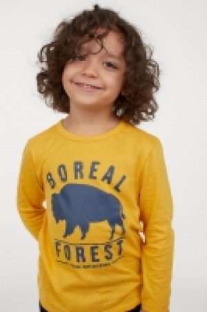 Printed jersey top 2.00 €