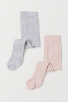 HM  2-pack fine-knit tights