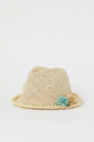 HM  Glittery straw hat
