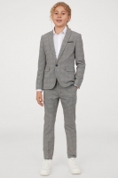 HM  Textured suit trousers