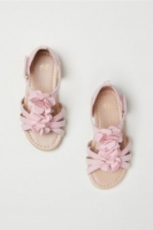 HM  Sandals with appliqués