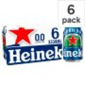 Tesco  Heineken 0.0 Alcohol Free Lager 6X330