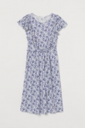 HM  MAMA Flounce-trimmed dress