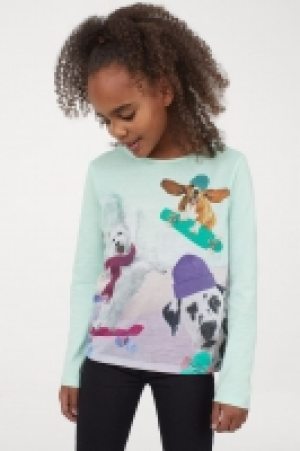 Printed jersey top 4.00 €