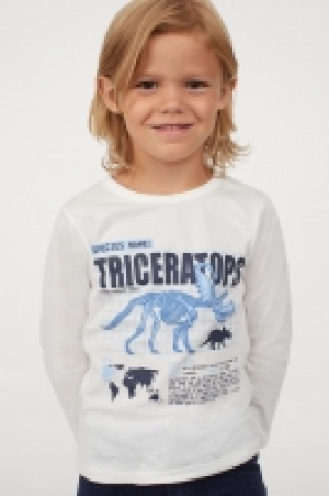 Printed jersey top 2.99 €
