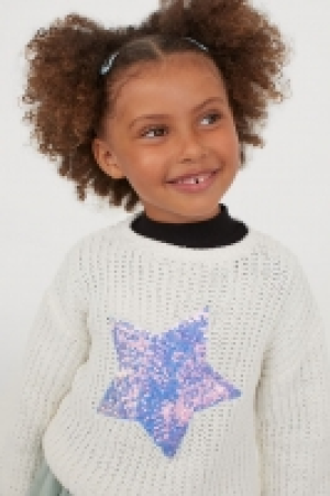 Sequin-motif jumper 7.00 €