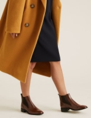 Wide Fit Leather Chelsea Ankle Boots 49.00 €