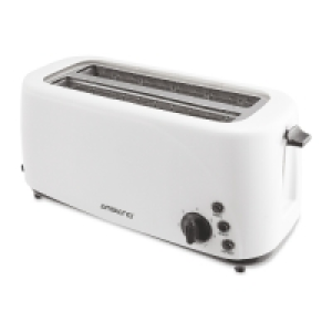 Ambiano White Long Slot Toaster