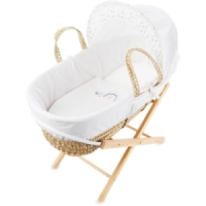 Rainbow Moses Basket With Stand