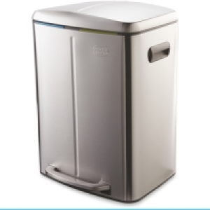 Addis Silver Twin Recycling Bin