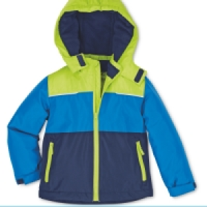 Crane Kids Green/Blue Snow Jacket