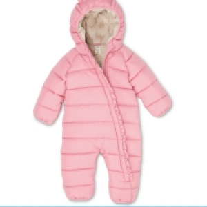 Lily & Dan Rose Baby Winter Overall