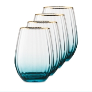 Teal Tumbler 4 Pack