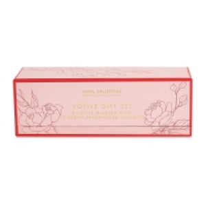 Peony Votive Gift Set