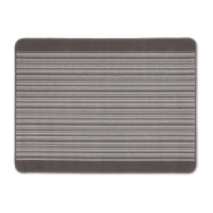 Grey Barcode Washable Utility Mat