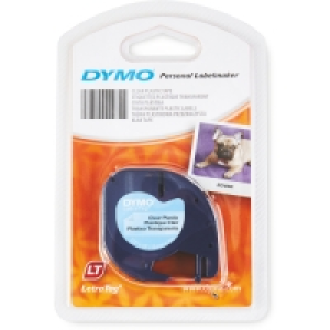 DYMO Clear Plastic Labels