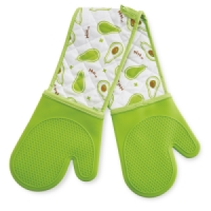 Avocado Silicone Double Oven Glove