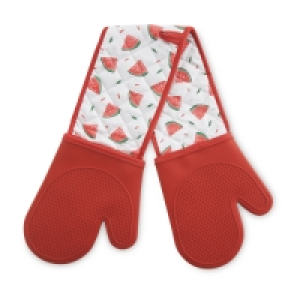 Melon Silicone Double Oven Glove