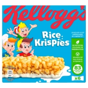 SuperValu  Kelloggs Cereal & Milk Bar Rice Krispies 6 Pack