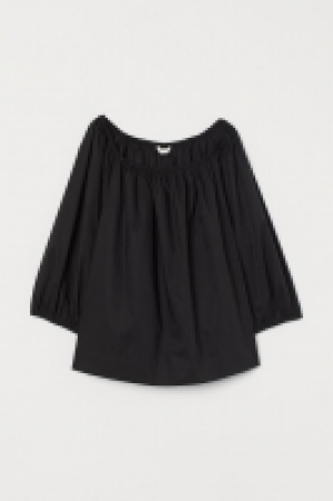 Puff-sleeved cotton blouse 6.00 €