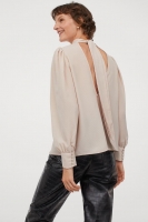HM  Waffled blouse