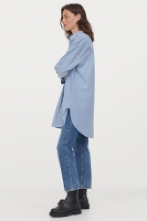 HM  Long cotton shirt
